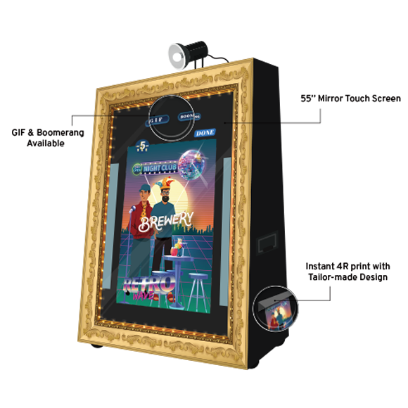 mirror booth graphic mirror booth graphic